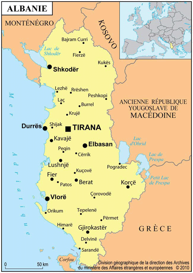 Albanie - France-Diplomatie - Ministère des Affaires étrangères et ...