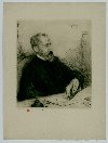 Portrait gravé d'Ernest Denis Portrait gravé d'Ernest Denis