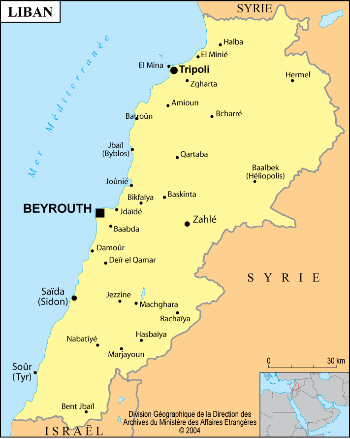 Présentation du Liban