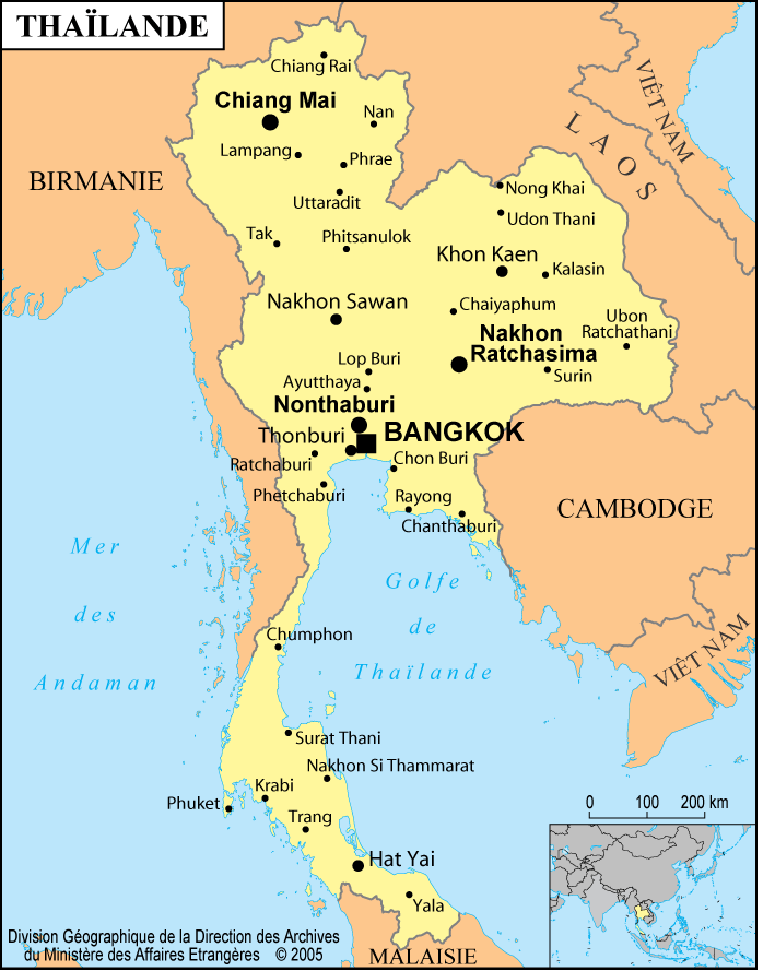 Présentation de la Thaïlande