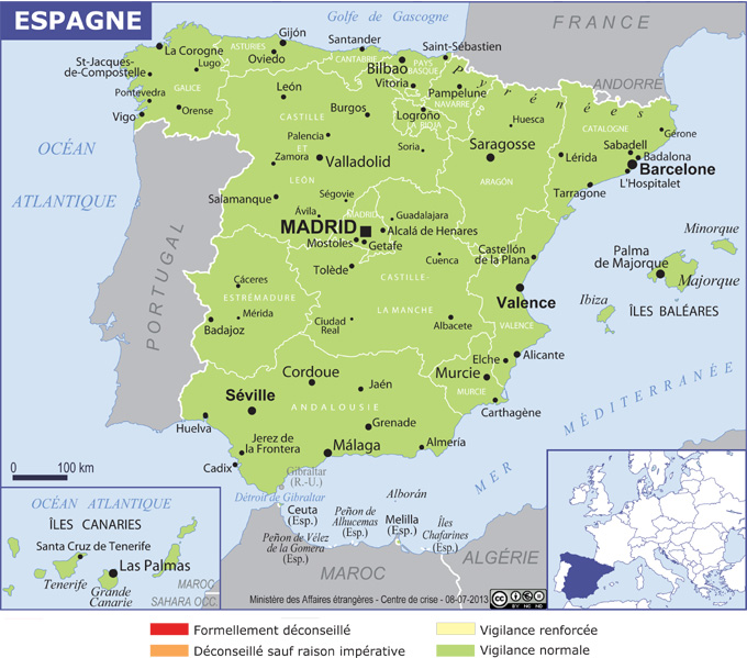 Cartograf.fr : Carte Espagne : page 3