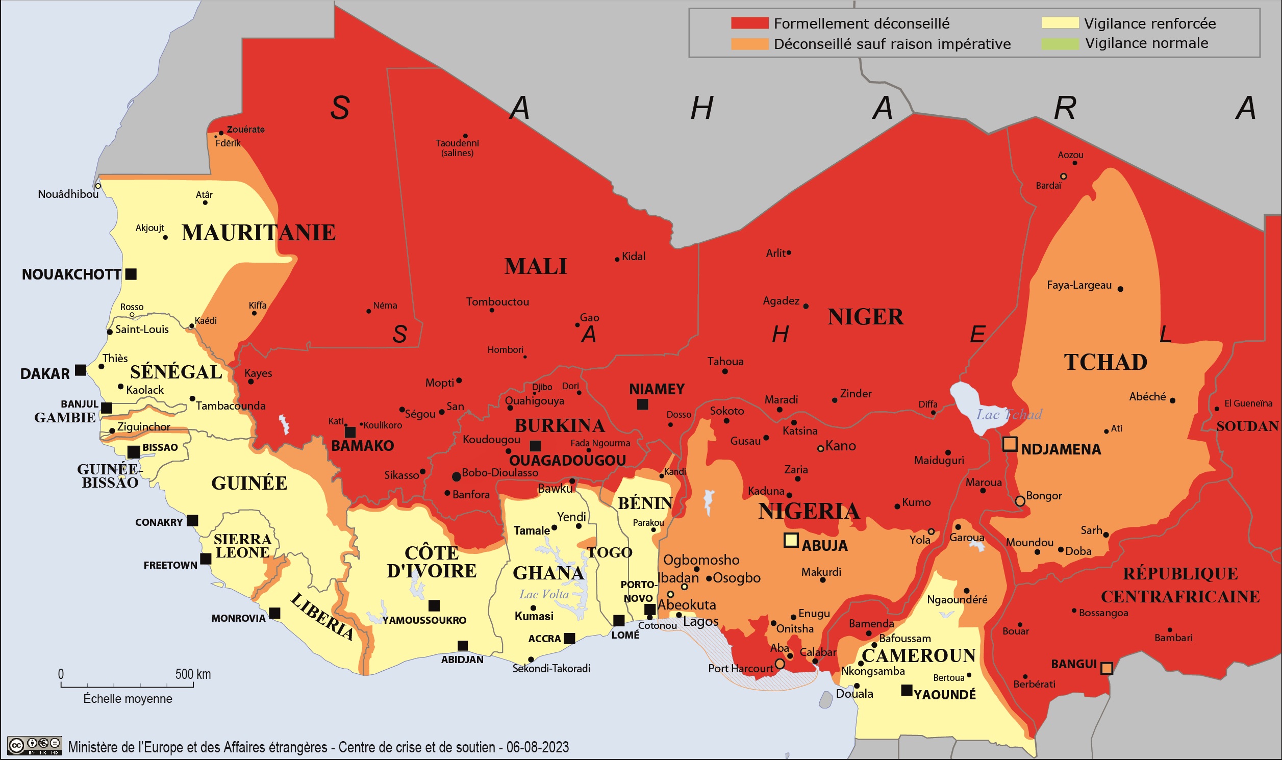 Carte du Burkina Faso : Informations pratiques et présentation du pays