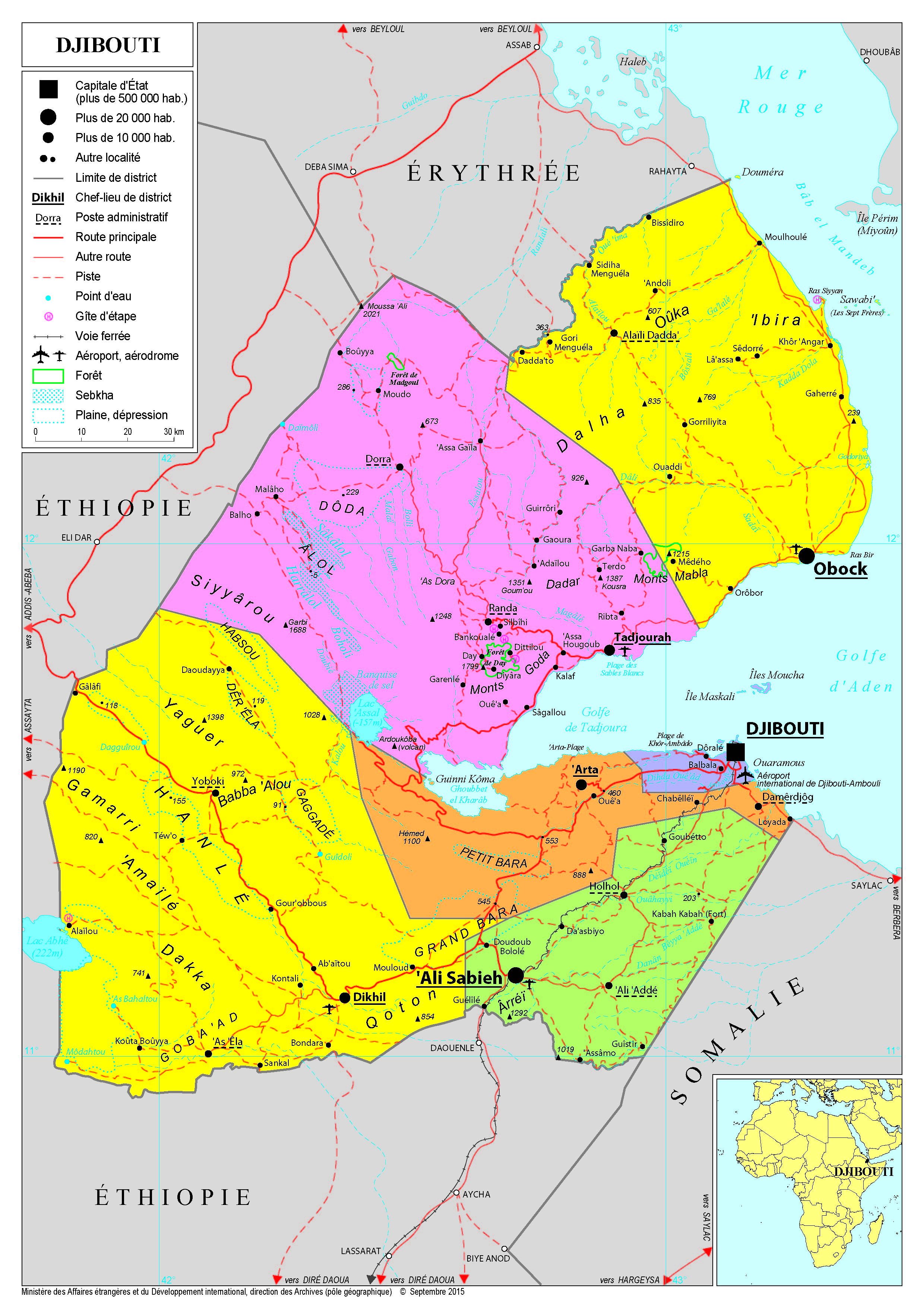 Présentation de Djibouti - Ministère de l'Europe et des ...