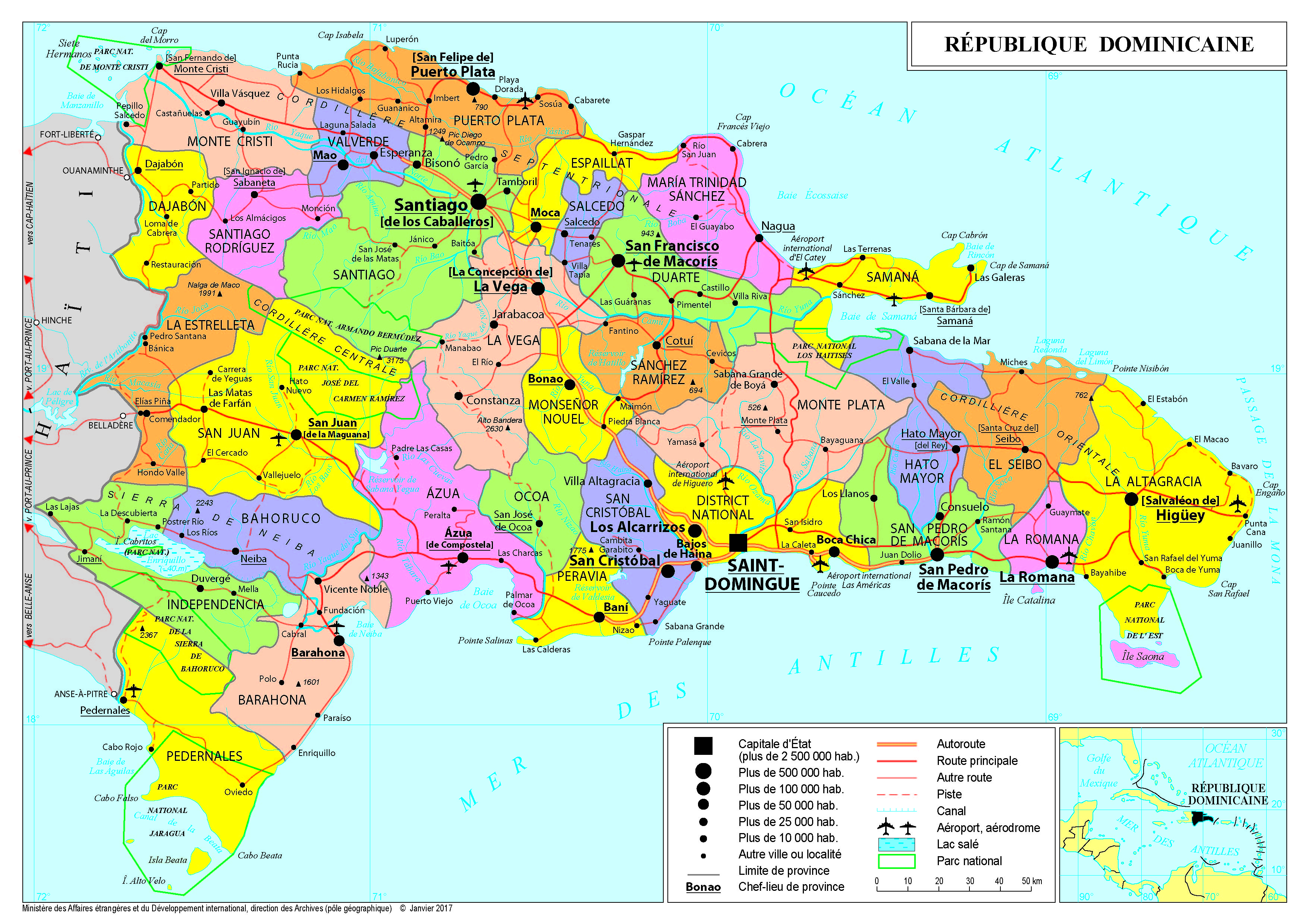 Présentation de la République dominicaine - Ministère de l'Europe et des  Affaires étrangères