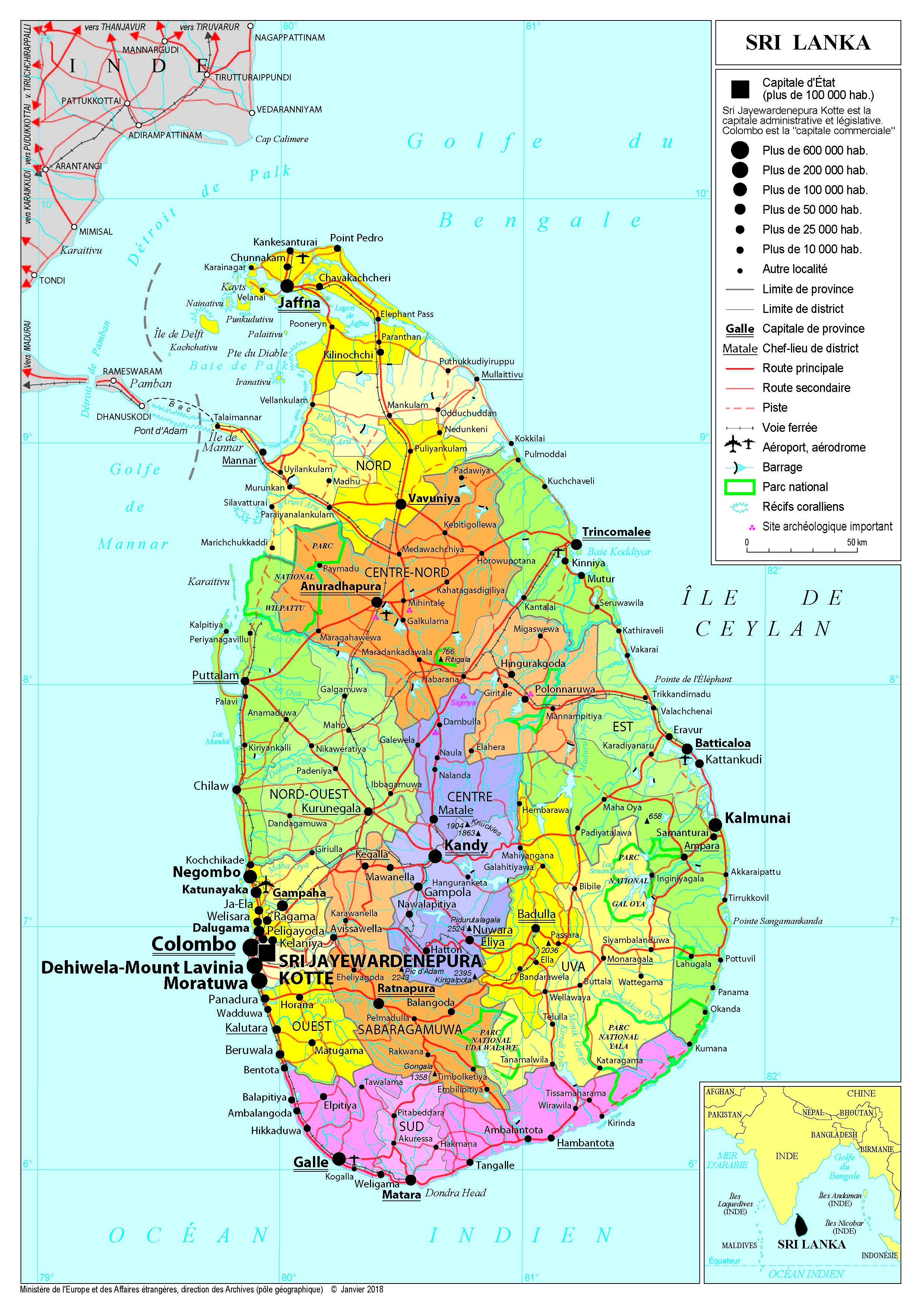 Présentation du Sri Lanka - Ministère de l’Europe et des Affaires
