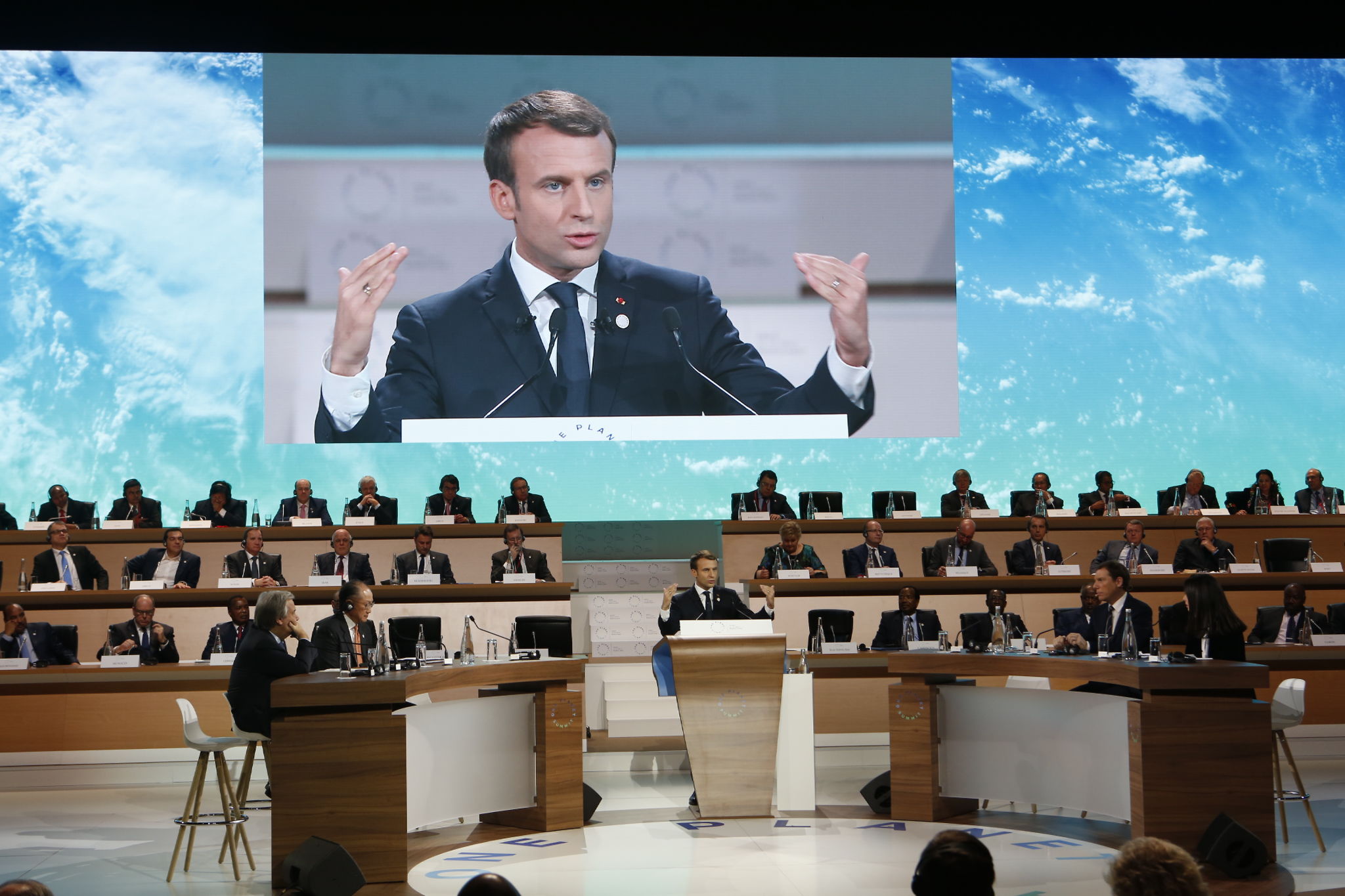 Intervention d'Emmanuel Macron, président de la République