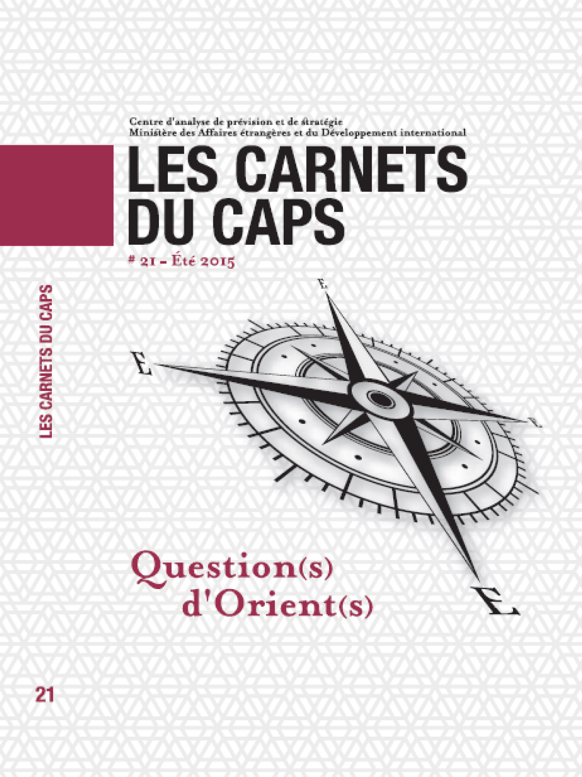 Les Carnets du CAPS n°21 : Question(s) d’Orient(s)