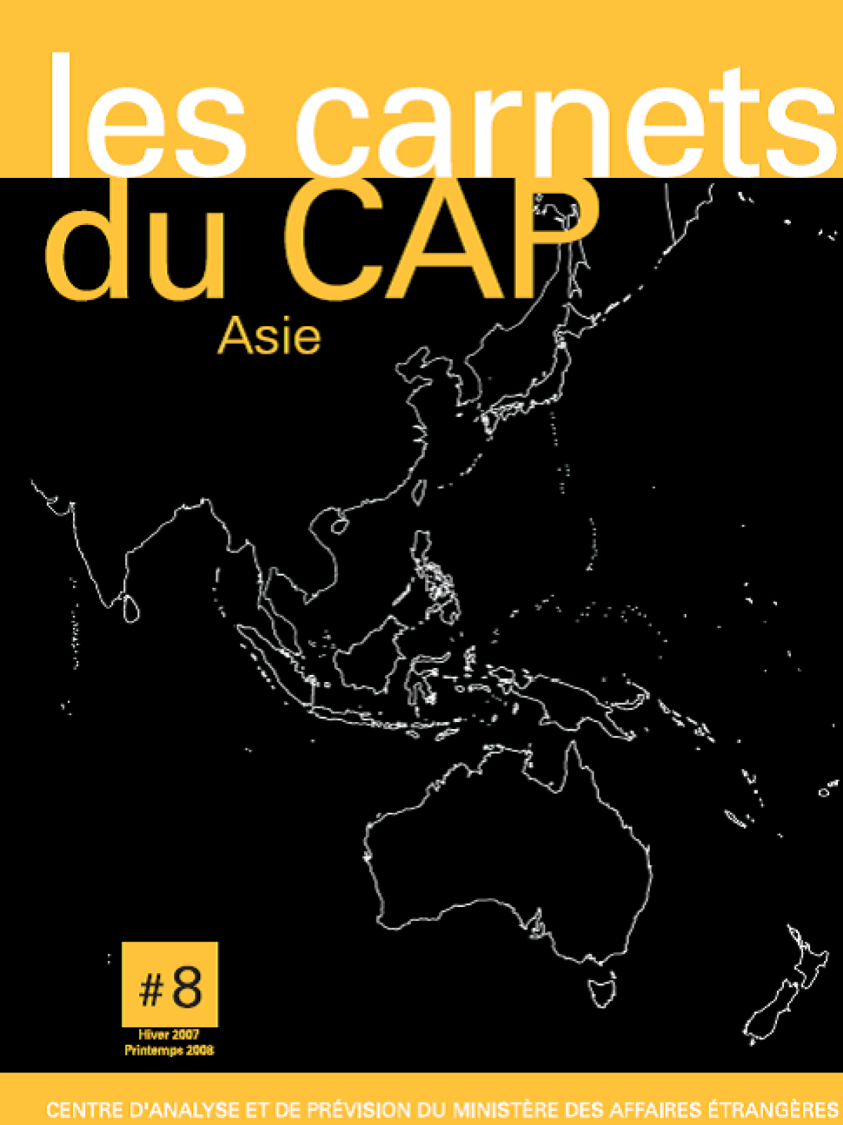 Les carnets du CAPS n° 8 : Asie 2025