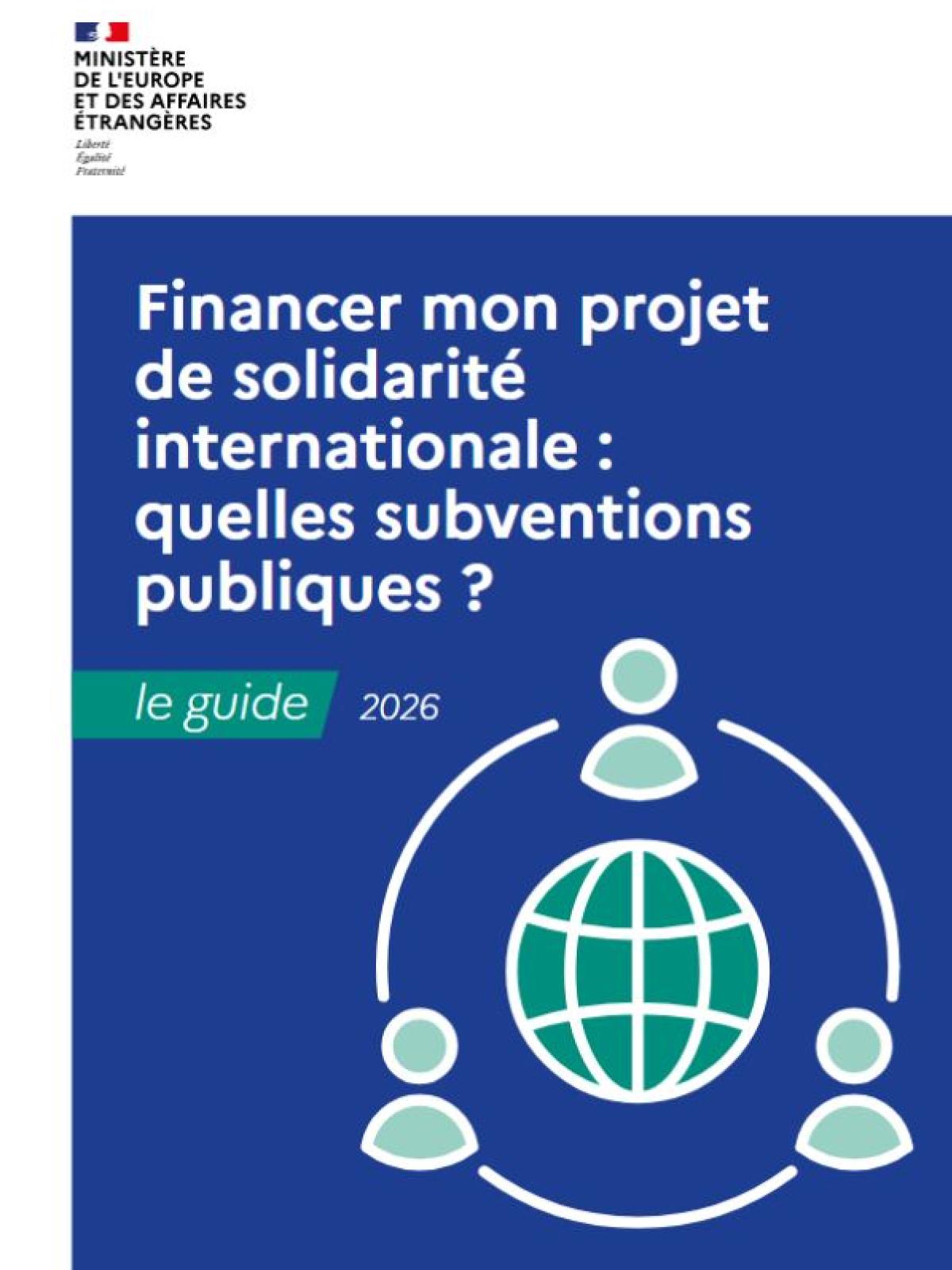 Guide des subventions publiques pour la solidarité internationale