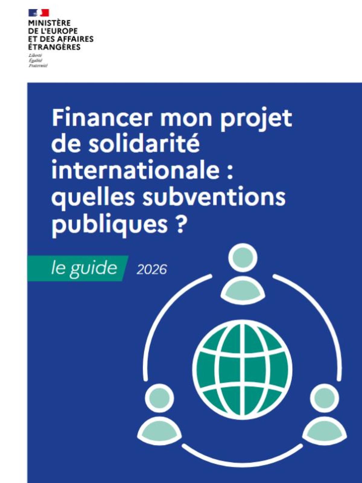 Guide des subventions publiques pour la solidarité internationale