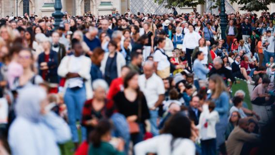 Illustration-Paris - foule