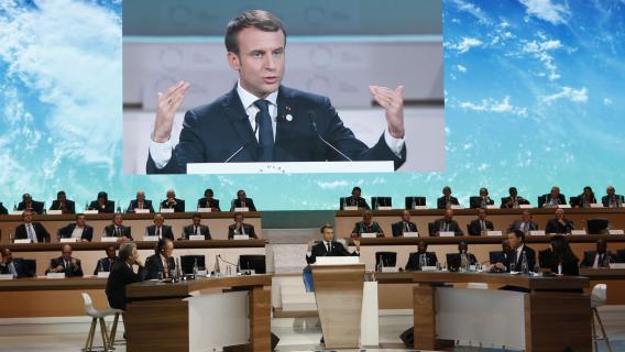 Intervention d'Emmanuel Macron, président de la République