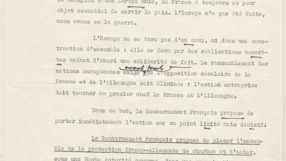 Déclaration du 9 mai 1950