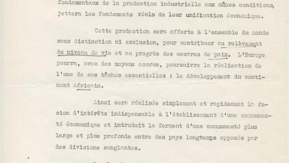 Déclaration du 9 mai 1950