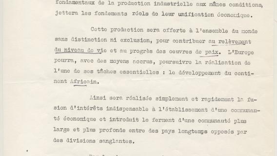 Déclaration du 9 mai 1950