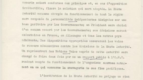 Déclaration du 9 mai 1950