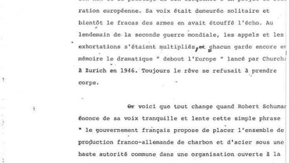 projet d'allocution en 1975