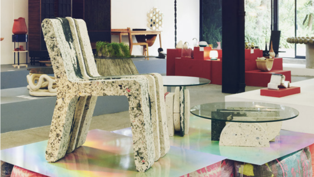 meubles exposé à la design week de Mexico