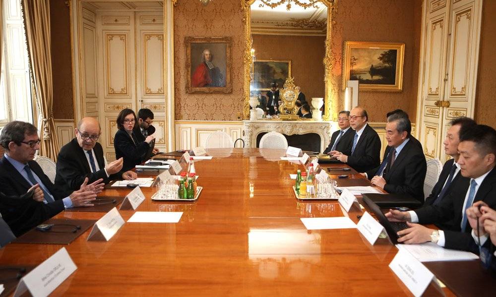 Image Diaporama - Jean-Yves Le Drian, ministre de l'Europe et (...)