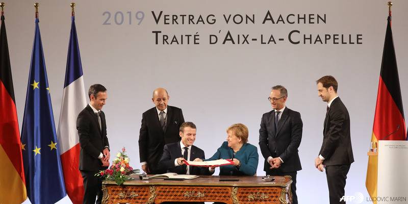Der Vertrag von Aix-la-Chapelle über die deutsch-französische Zusammenarbeit und Integration