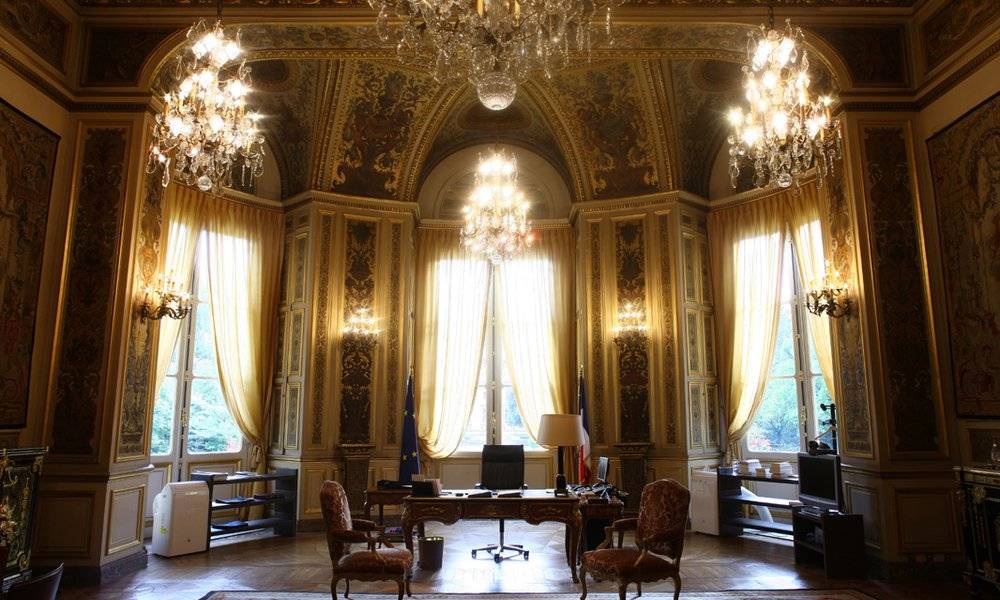 Image Diaporama - Ministère des Affaires étrangères : salon de la (...)