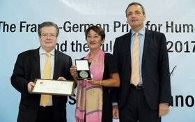 Image Diaporama - Remise du prix franco-allemand des droits de (...)