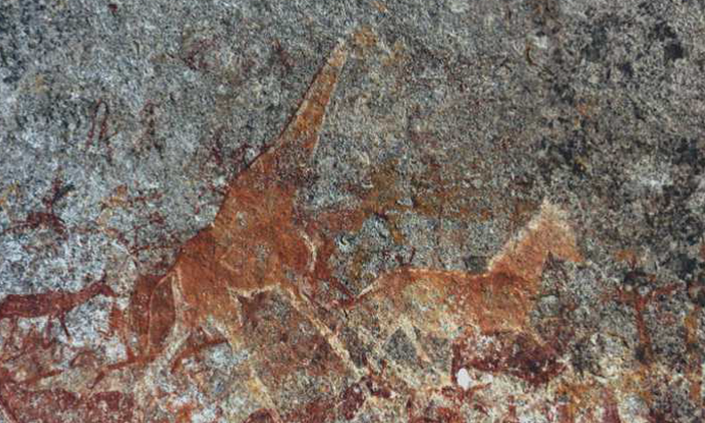 Слайд-шоу - Art ruprestre dans le massif des Matobo au (...)