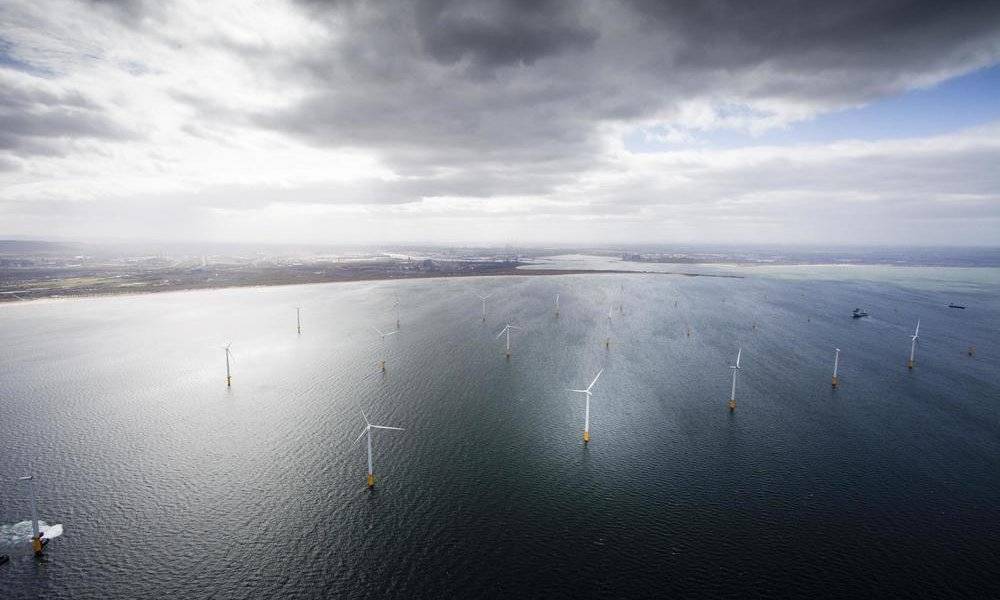 Image Diaporama - Parc de 27 éoliennes maritimes en mer de (...)