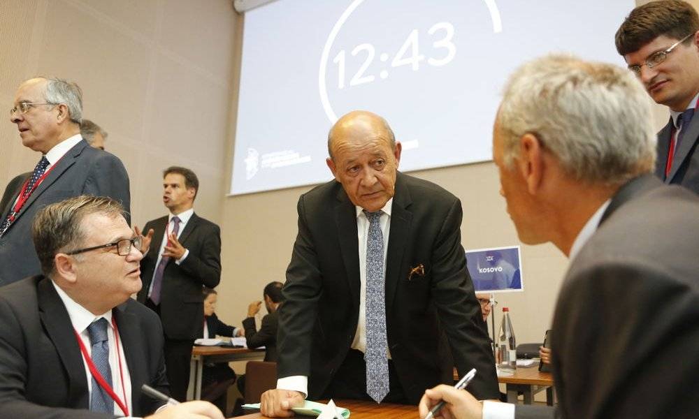 Image Diaporama - Jean-Yves Le Drian aux rencontres économiques (...)