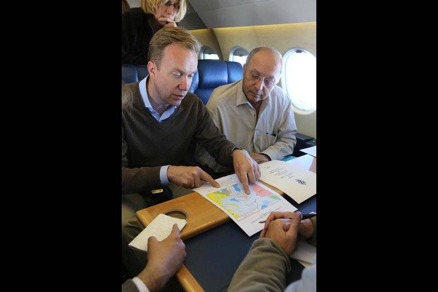 Image Diaporama - Déplacement de Laurent Fabius, MAEDI, dans (...)