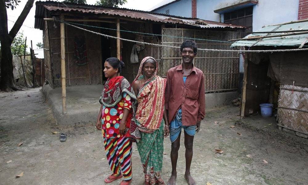 Image Diaporama - Île de Savar située sur le Brahmapoutre : en (...)