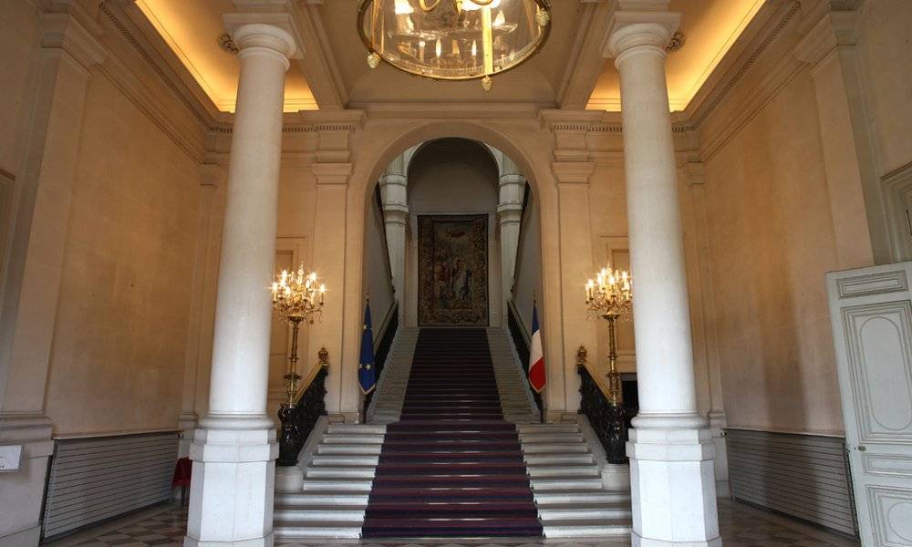 Image Diaporama - Ministère des Affaires étrangères : l'escalier (...)