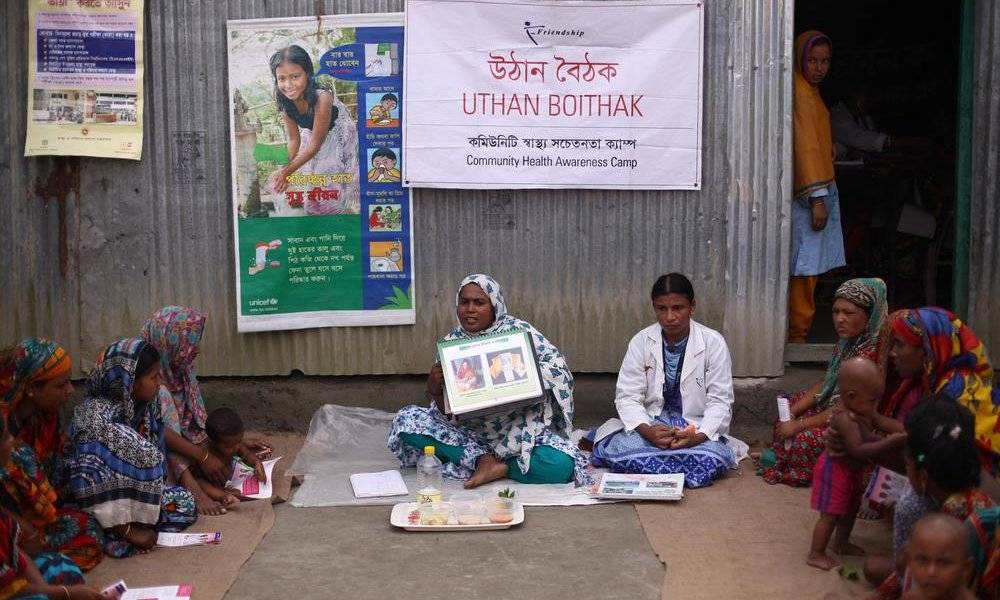 Image Diaporama - L'ONG Friendship finance des cours de sensibilisati