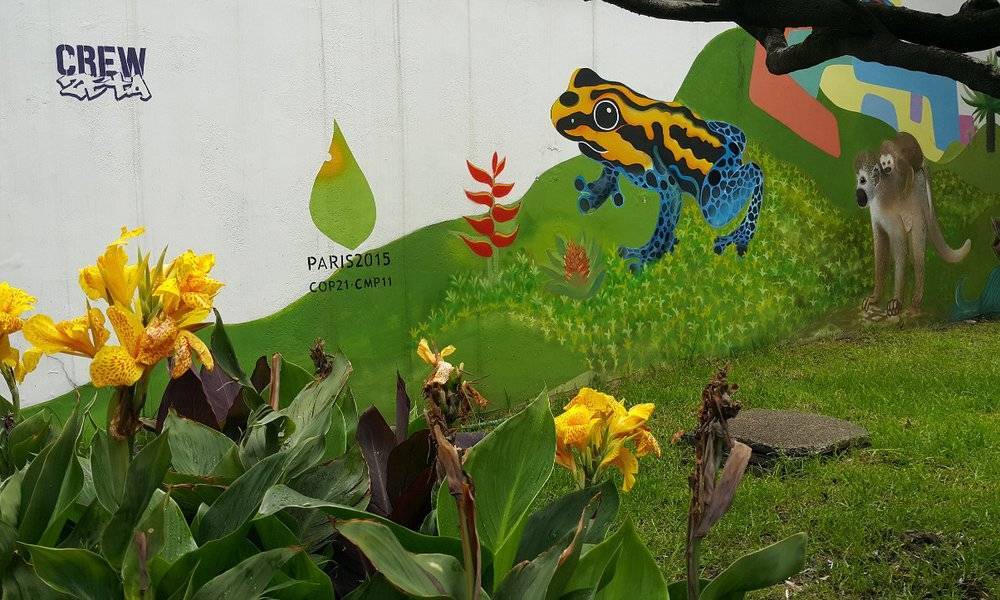 Image Diaporama - Mur de sensibilisation au thème du changement (...)