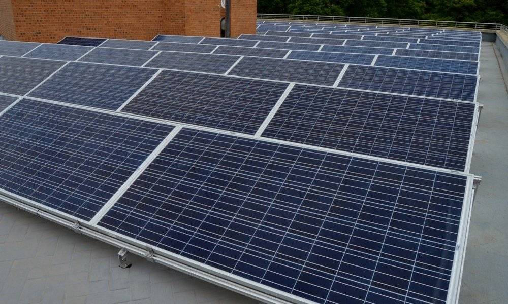 Image Diaporama - Panneaux photovoltaïques installés à l'Ambassade de
