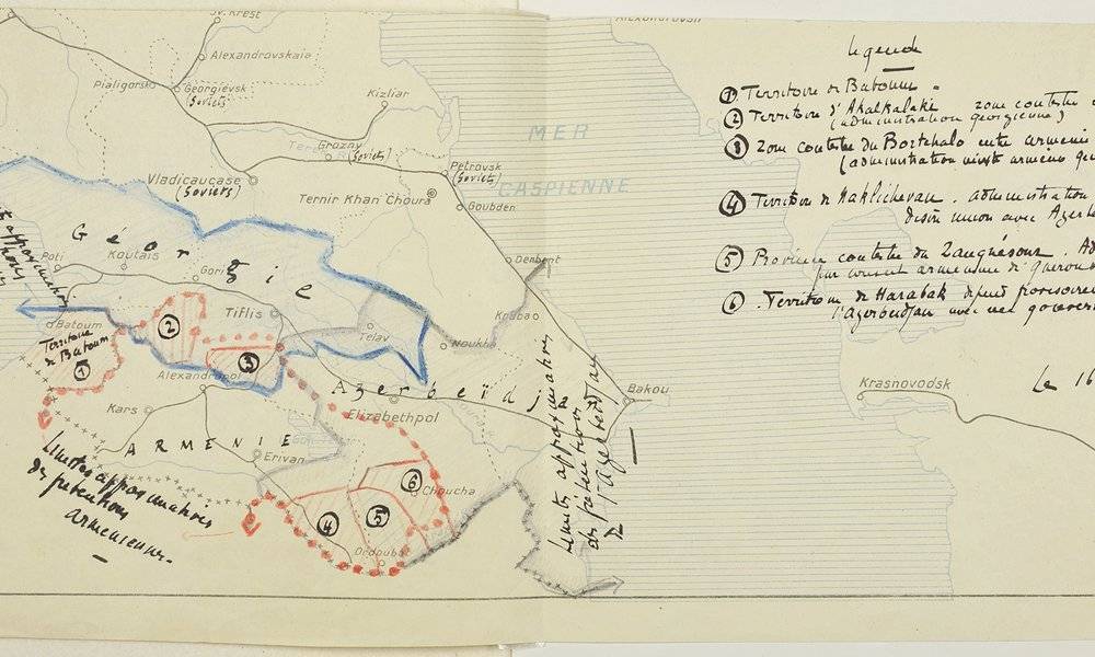 Image Diaporama - Carte manuscrite, Paris, 16 avril 1920