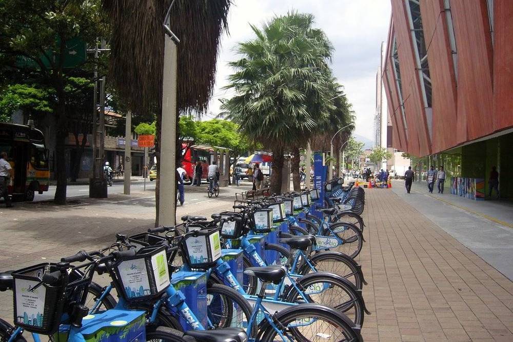 Image Diaporama - Le système Encicla à Medellín. Photo : Paris