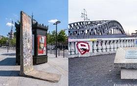 Slideshow - Der Grenzübergang Bornholmer Straße trennte von (...)