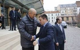 Image Diaporama - Jean-Yves Le Drian accueille son homologue (...)