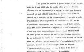 Image Diaporama - Projet d'allocution pour la cérémonie du 25e (...)