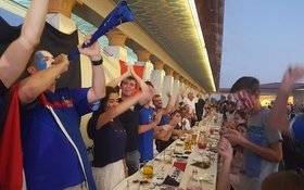 Image Diaporama - Supporters français en Ouzbékistan