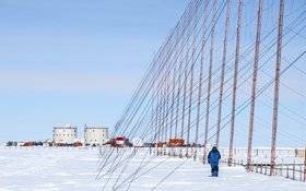 Image Diaporama - Champ d'antennes du projet SuperDARN