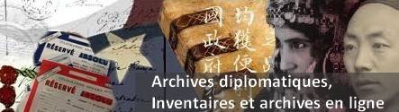 Archives diplomatiques