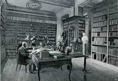 Illust: La bibliothèque (...), 218.4 ko, 500x346