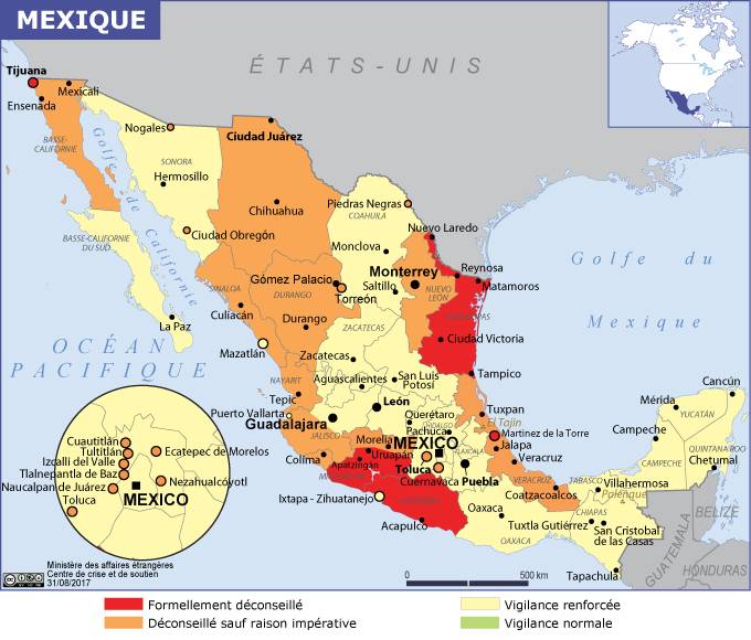 alerte voyage mexique alerte voyage mexique
