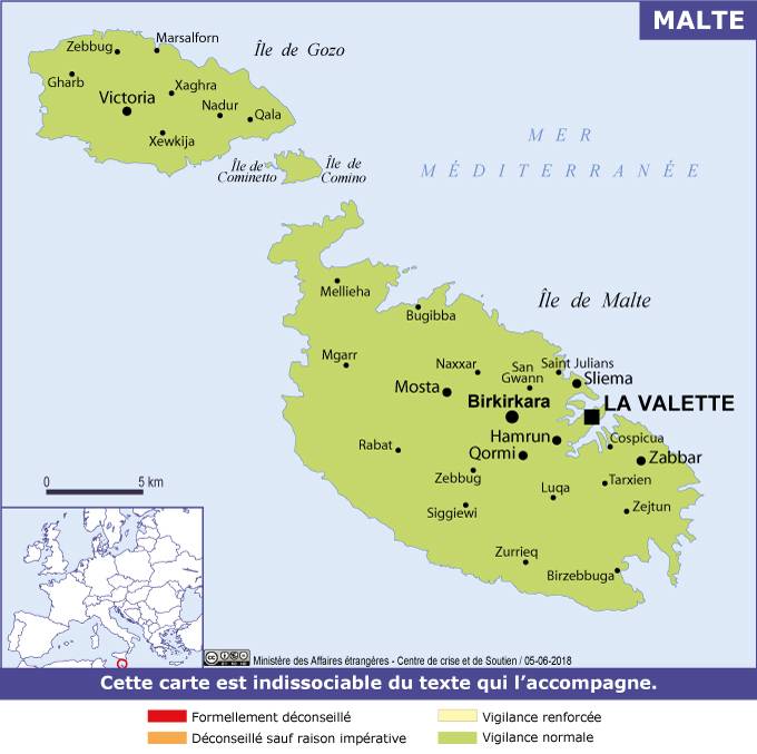 voyage malte covid