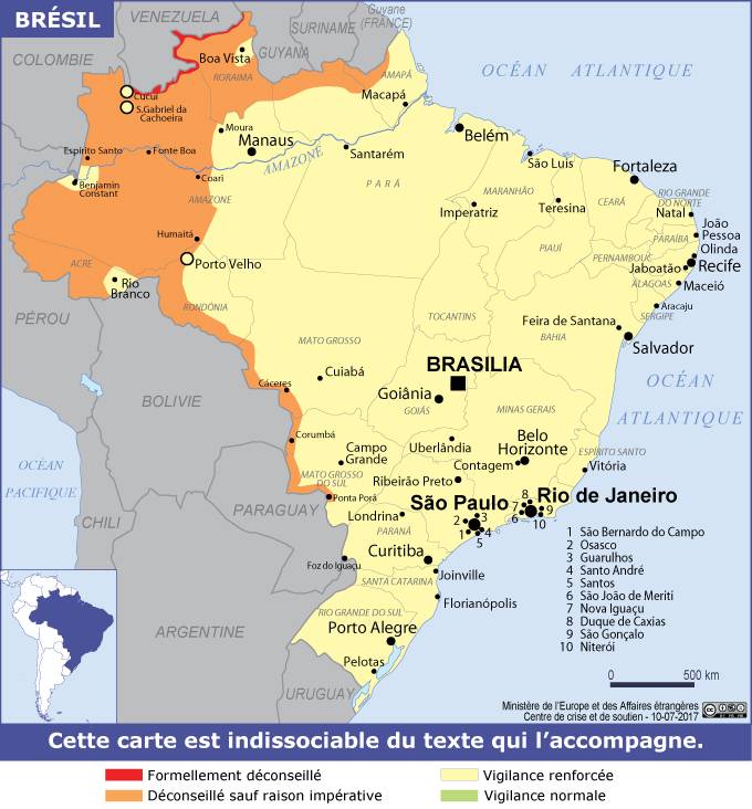 Présentation du Brésil - Ministère de l'Europe et des Affaires