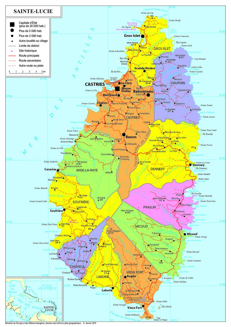 Présentation de SainteLucie Ministère de l’Europe et des Affaires étrangères