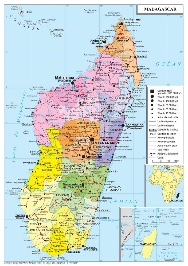 Présentation de Madagascar Ministère de l’Europe et des Affaires étrangères