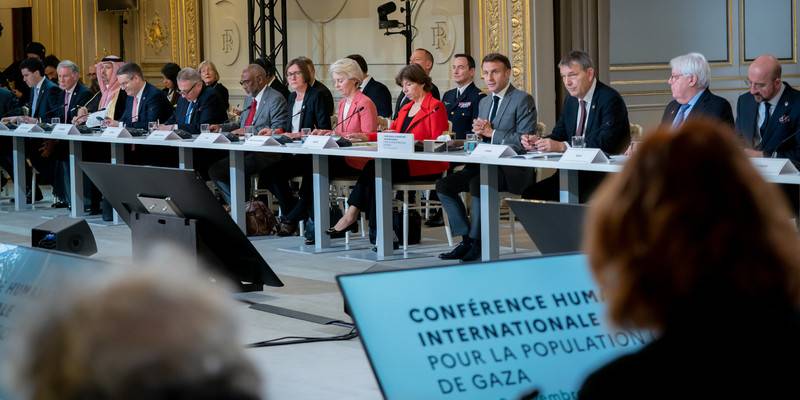 Organisation d’une conférence humanitaire internationale en faveur de la population civile de Gaza (09.11.23)